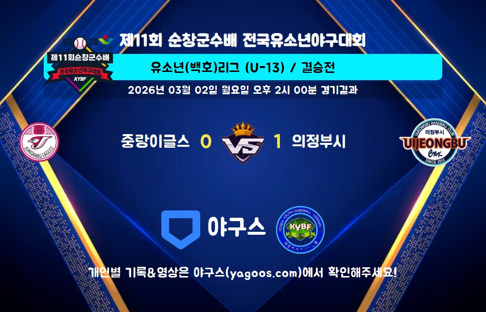 인스타그램 공유용 경기결과 이미지